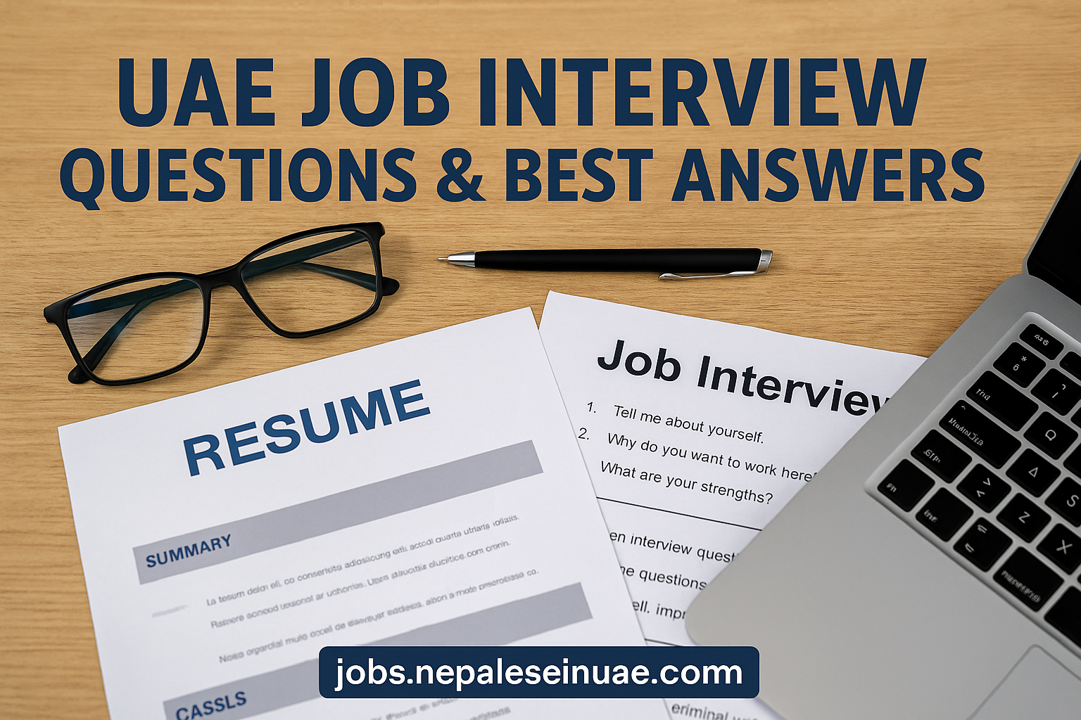 UAE job interview questions